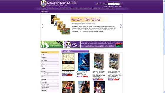 Web Design & Development: Knowledge Bookstore